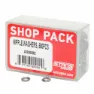 Stans Nippelunterlegscheibe 50 Einheiten, Silver, One Size