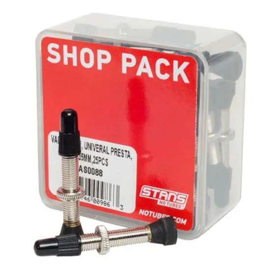 Stans Tubeless Presta Ventile 25 Einheiten