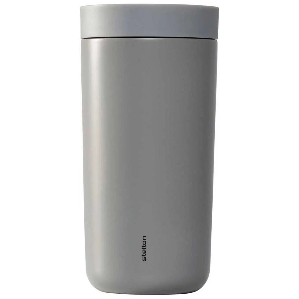 Stelton To Go Click 400ml Thermosflasche, Grey, One Size