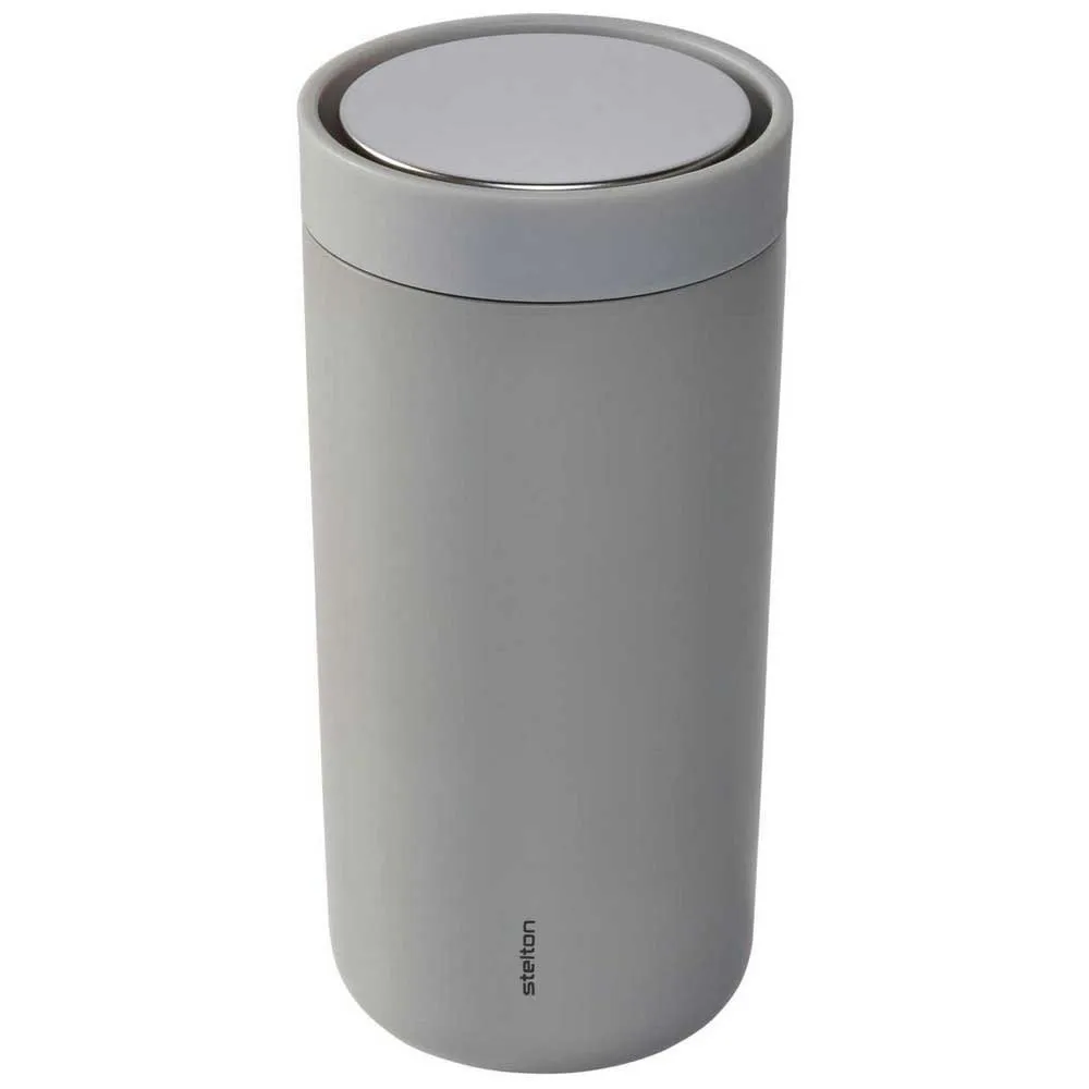 Stelton To Go Click 400ml Thermosflasche, Grey, One Size