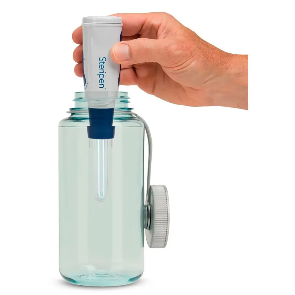 Steripen Klassischer 3-stufiger Wassermacher Ohne Vorfilter, White / blue, One Size Steripen Klassischer 3-stufiger Wassermacher Ohne Vorfilter, White / blue, One Size
