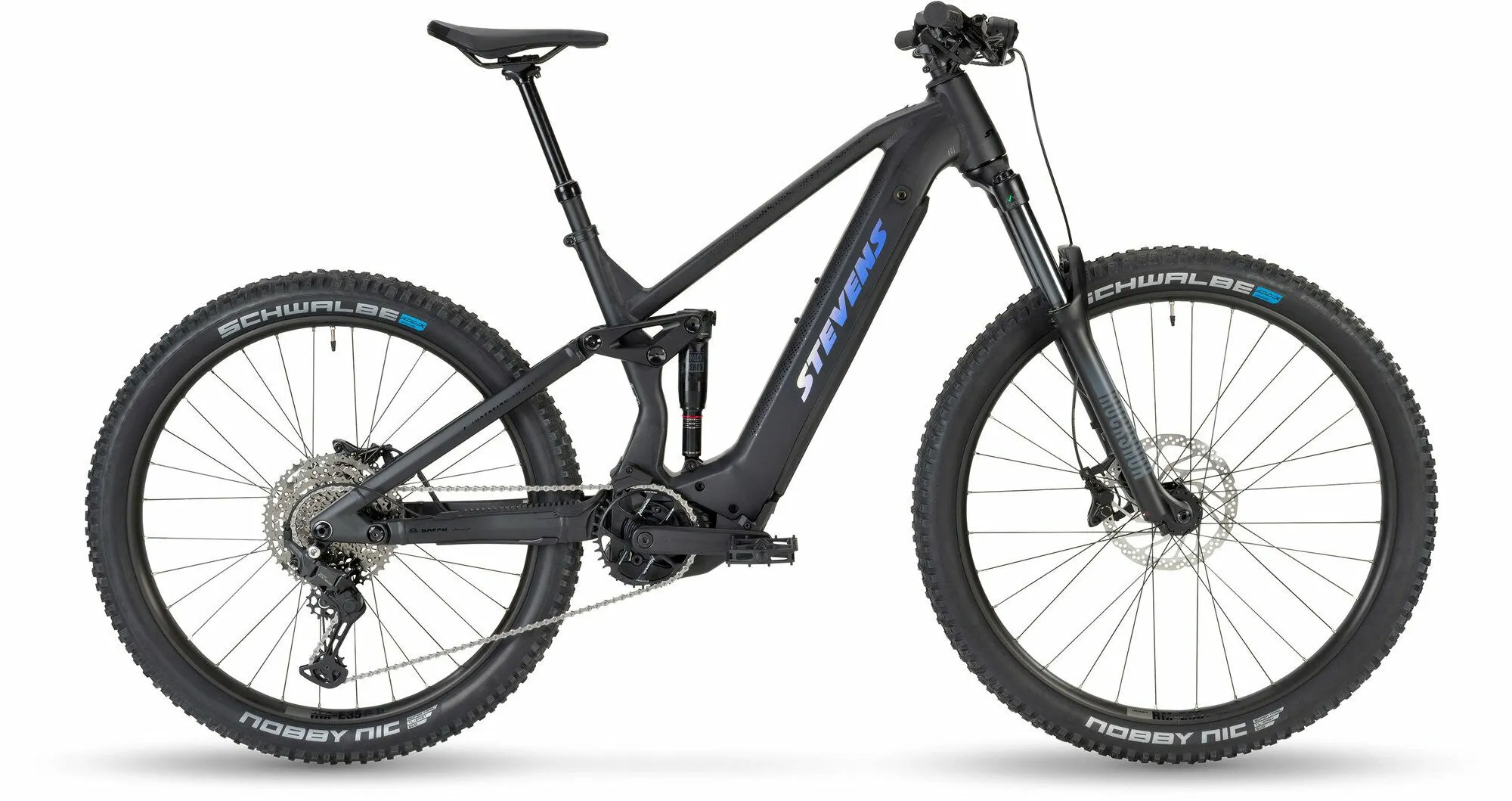 Stevens E-Inception AM 6.6.1 ACT Stealth Black 29"/27,5" 625 Wh Diamant