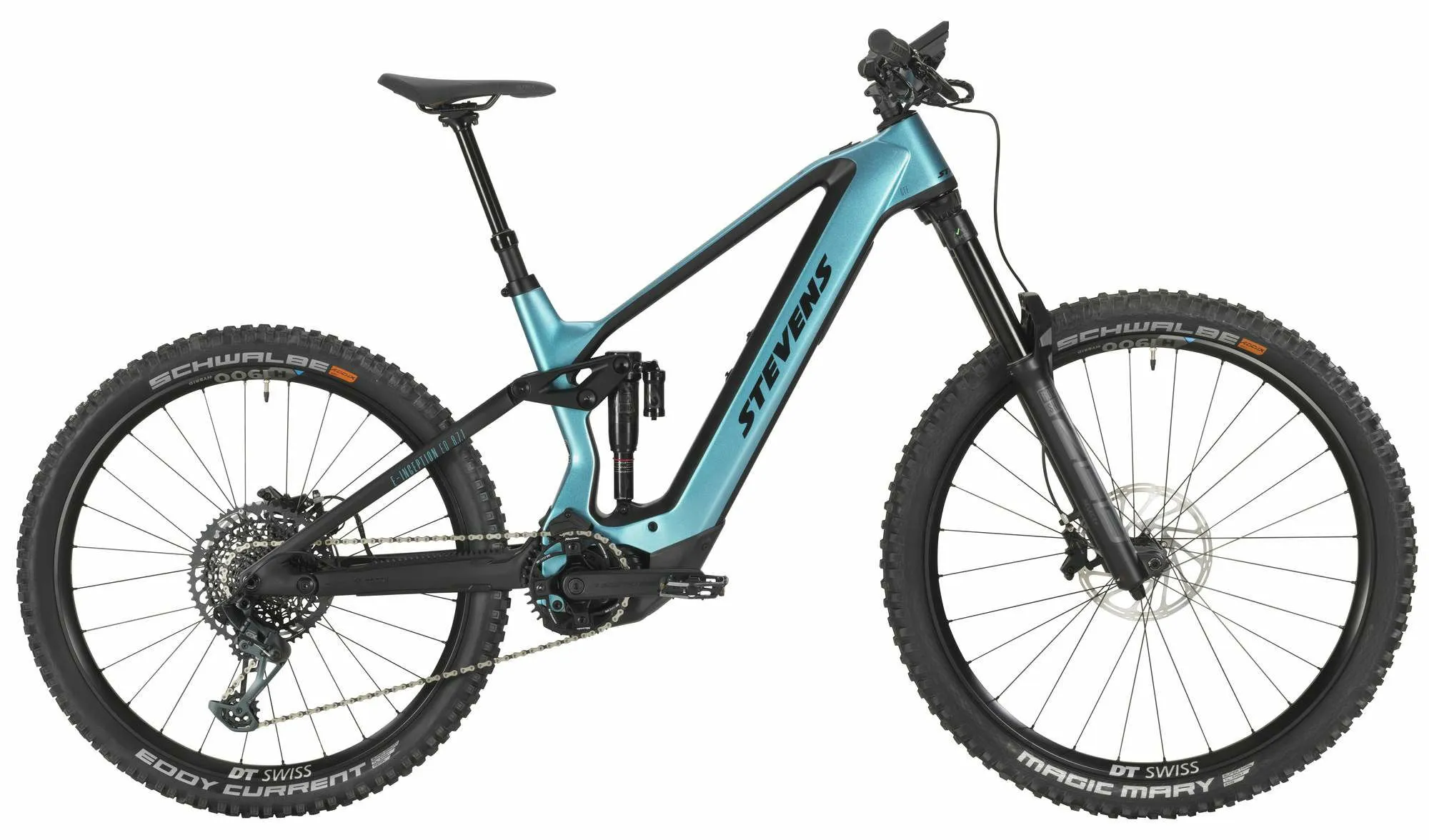 Stevens E-Inception ED 8.7.1 GTF Ocean Blue Black 29"/27,5" 750 Wh Diamant, Blau, 16" Stevens E-Inception ED 8.7.1 GTF Ocean Blue Black 29"/27,5" 750 Wh Diamant, Blau, 16"