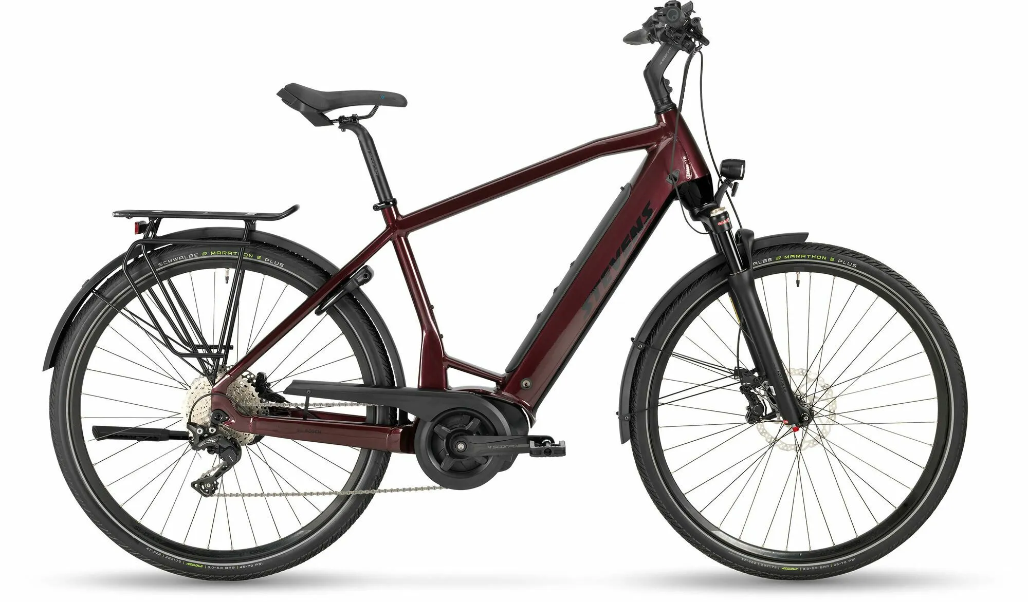 Stevens E-Triton PT6 Gent Maroon 28" 625 Wh Diamant, Hersteller-maroon, 55cm Stevens E-Triton PT6 Gent Maroon 28" 625 Wh Diamant, Hersteller-maroon, 55cm