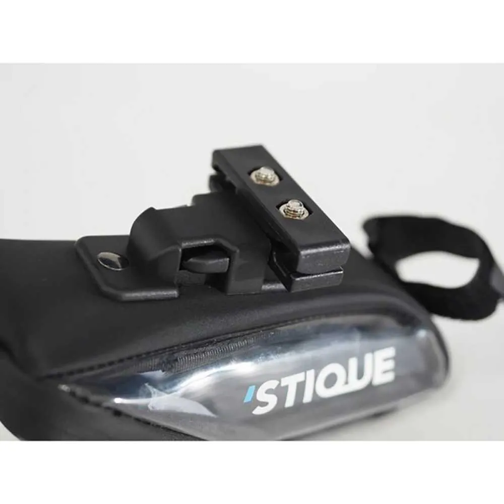 Stique Saddleguard 500ml Satteltasche, Grey / white, One Size Stique Saddleguard 500ml Satteltasche, Grey / white, One Size