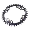 Stone 104 Bcd Ovales Kettenblatt, Black, 36t
