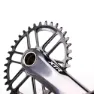 Stone Direct Mount Shimano Mtb Ovales Kettenblatt, Black, 34t