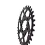 Stone Direct Mount Sram Mtb 3 Offset Ovales Kettenblatt, Black, 30t