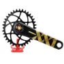 Stone Direct Mount Sram Mtb 3 Offset Ovales Kettenblatt, Black, 30t