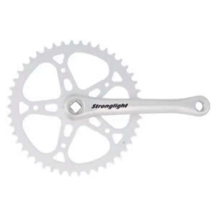STRONGLIGHT 1s 1/2´´ X 3/32´´ Kurbelgarnitur, Silver, 170mm, 46t STRONGLIGHT 1s 1/2´´ X 3/32´´ Kurbelgarnitur, Silver, 170mm, 46t