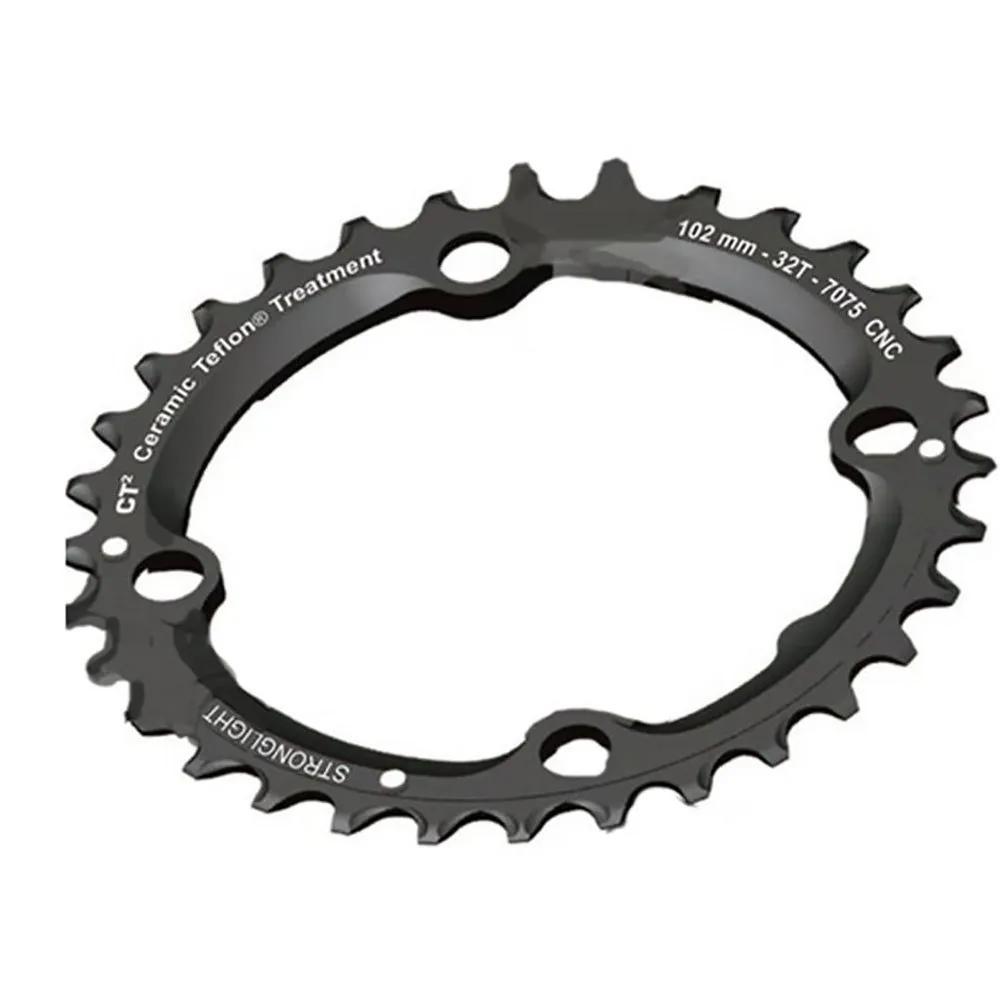 STRONGLIGHT Ct2 2nd Position 102 Bcd Kettenblatt, Black / black, 32t STRONGLIGHT Ct2 2nd Position 102 Bcd Kettenblatt, Black / black, 32t