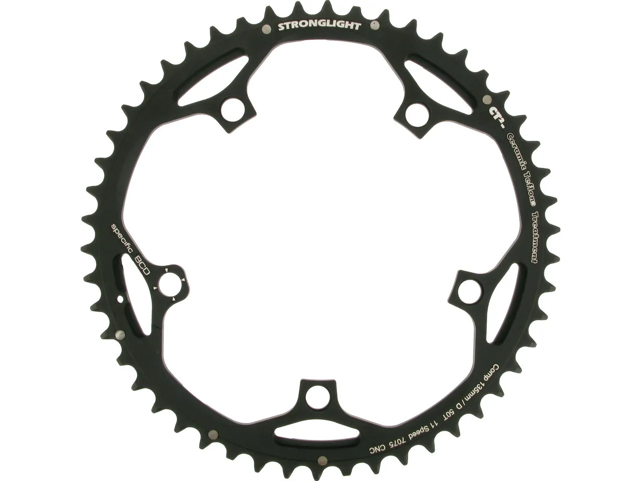 STRONGLIGHT CT2 Road Kettenblatt Campagnolo 11-fach, 5-Arm, 135 mm Lochkreis STRONGLIGHT CT2 Road Kettenblatt Campagnolo 11-fach, 5-Arm, 135 mm Lochkreis
