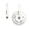 STRONGLIGHT Doppeltes Tretlager 46-32D Unisex, silber, 170mm