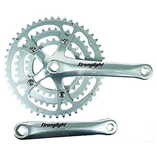 STRONGLIGHT Kurbelgarnitur, Silver, 170mm, 52/42-30t STRONGLIGHT Kurbelgarnitur, Silver, 170mm, 52/42-30t