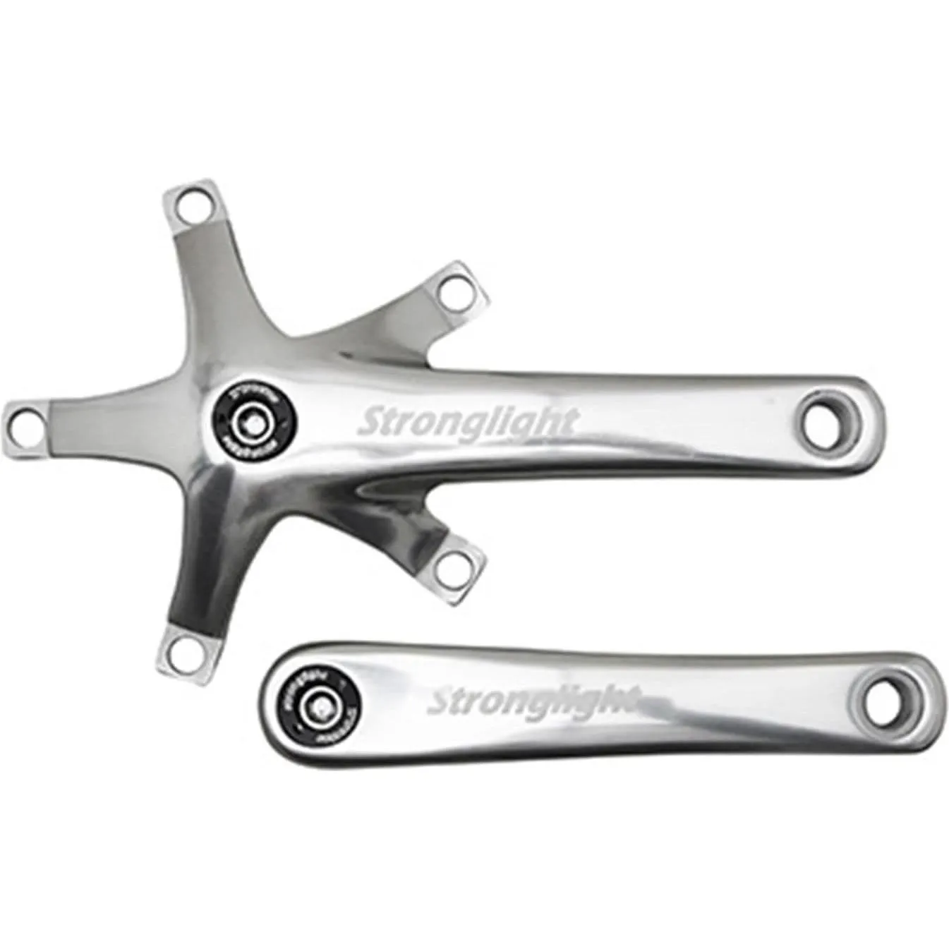 STRONGLIGHT Linke + rechte Kurbel für Tablett Track 2000 Piste - Fixie Unisex STRONGLIGHT Linke + rechte Kurbel für Tablett Track 2000 Piste - Fixie Unisex