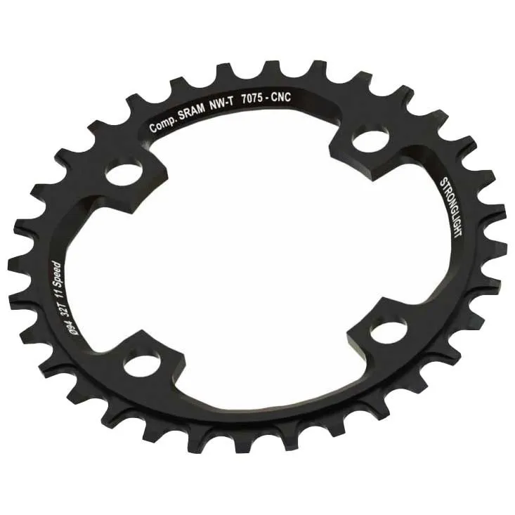 STRONGLIGHT Mtb 4b Sram X01 94 Bcd Kettenblatt, Black, 34t
