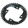 STRONGLIGHT Mtb Exterior 4b Shimano Xt M785 104 Bcd Kettenblatt, Black, 38t