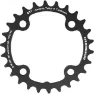 STRONGLIGHT MTB-Kettenblatt doppelt innen ohne Gewinde 4BRA SRAM X0-XX-X9-X7 CT2 10V. Unisex, schwarz, 10sp 80mm/26t