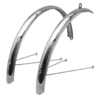 STRONGLIGHT Paar Schutzbleche city-vtc Edelstahlgestänge geliefert mit Gestängesatz Unisex STRONGLIGHT Paar Schutzbleche city-vtc Edelstahlgestänge geliefert mit Gestängesatz Unisex