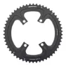 STRONGLIGHT Shimano Ultegra Fc-8100 110 Bcd 4b 2x12s 40 54t Kettenblatt, Black, 54t