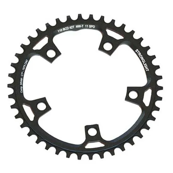 STRONGLIGHT Sram 110 Bcd Kettenblatt, Black, 38t STRONGLIGHT Sram 110 Bcd Kettenblatt, Black, 38t