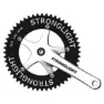 STRONGLIGHT Track 2000 1s Kurbelgarnitur, Silver / black, 170mm, 50t