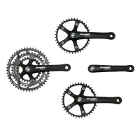 STRONGLIGHT Tretlager für die Straße Kit vorne + hinten Impact Tandem 9-10V. 170 mm 48-38-28 Unisex