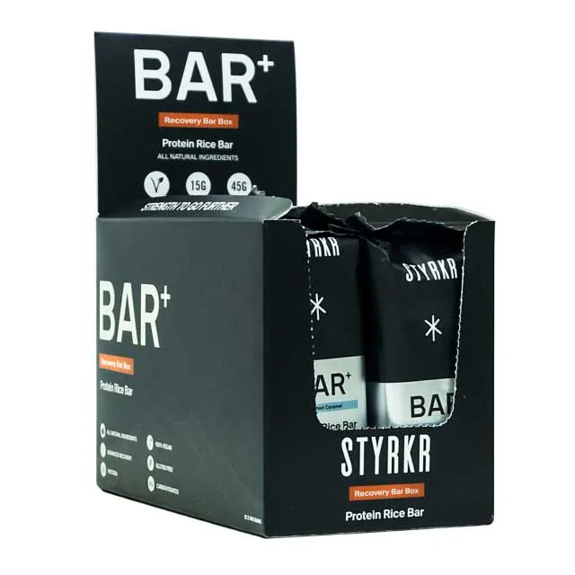 Styrkr Bar+ Energie-riegel-box Zitronenkuchen Mit Zuckerguss 60g 12 Einheiten, Black, One Size Styrkr Bar+ Energie-riegel-box Zitronenkuchen Mit Zuckerguss 60g 12 Einheiten, Black, One Size