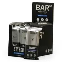 Styrkr Bar50 Und Meersalz Energie-riegel Box Mandel Dattel 75g 12 Einheiten Styrkr Bar50 Und Meersalz Energie-riegel Box Mandel Dattel 75g 12 Einheiten