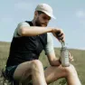 Styrkr Mix90 Dual-carb Energy-drink Einzeldosis-box Koffein 95g 12 Einheiten, Black / silver, One Size