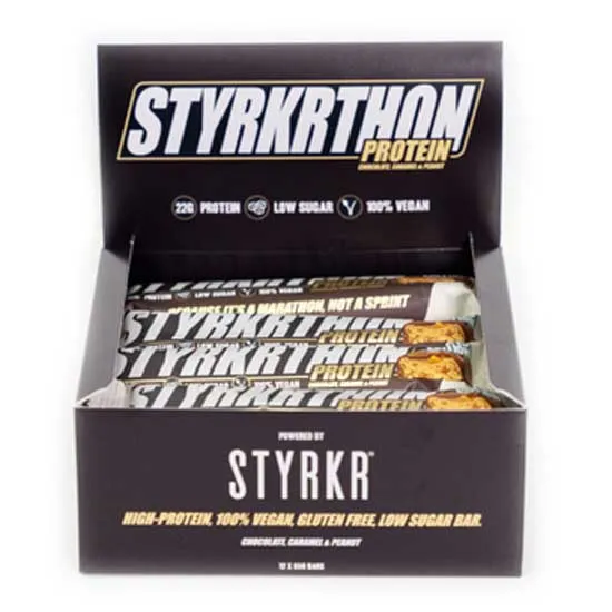 Styrkr thon Proteinriegel-box Shokolade Erdnuss 12 Einheiten, Multicolor, One Size Styrkr thon Proteinriegel-box Shokolade Erdnuss 12 Einheiten, Multicolor, One Size