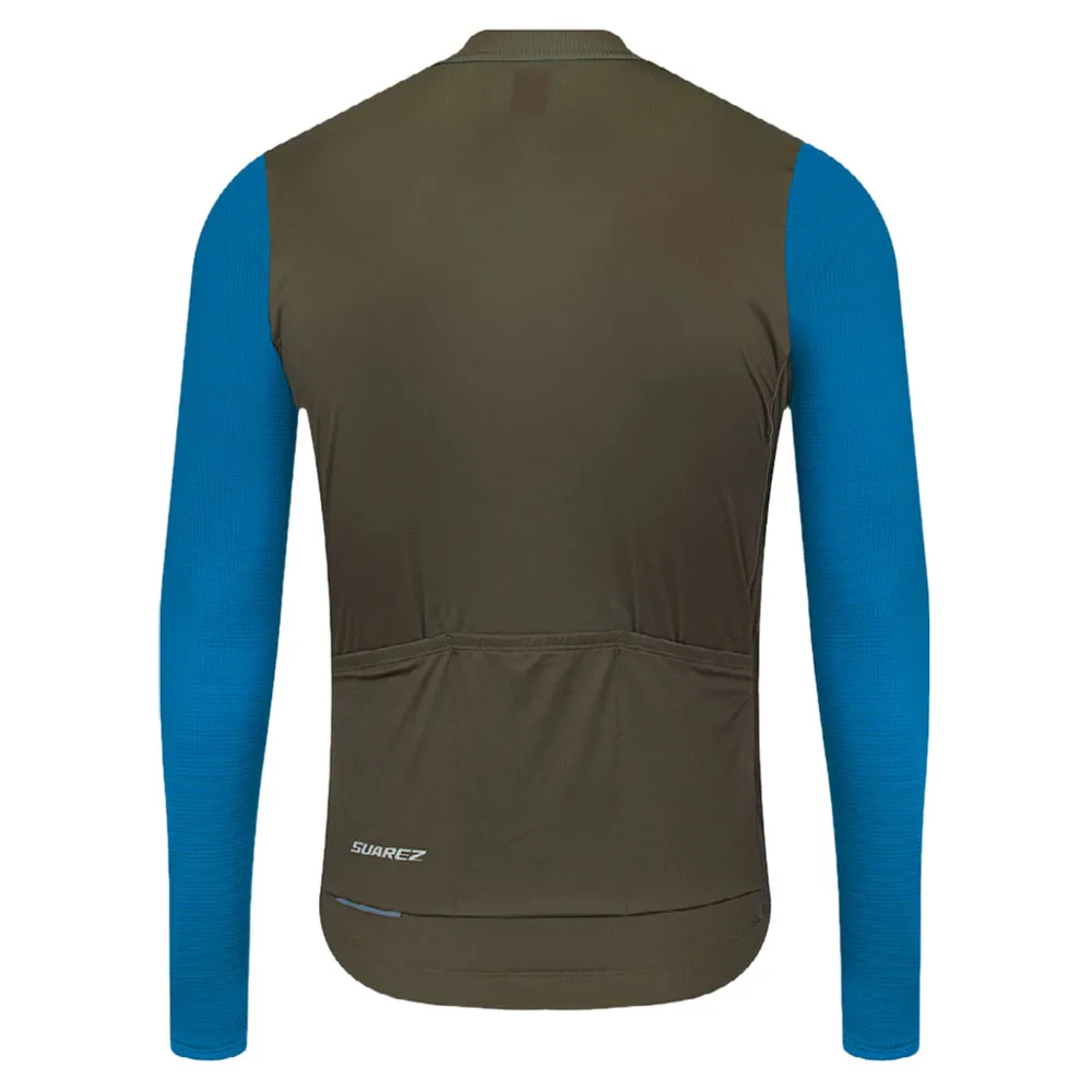 Suarez Classic Ease Langarm-trikot, Mocha, M Suarez Classic Ease Langarm-trikot, Mocha, M