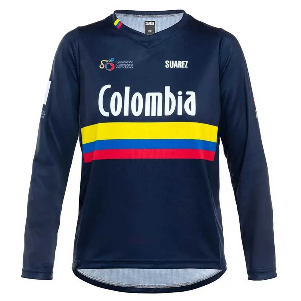 Suarez Colombia Federation 2025 Langarm Enduro Trikot Suarez Colombia Federation 2025 Langarm Enduro Trikot