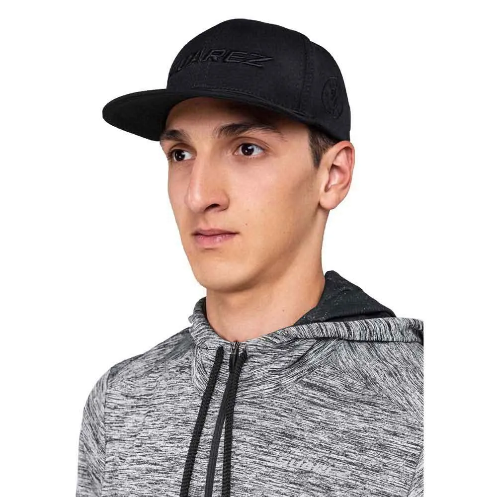 Suarez Conquer Flat Kappe, Black Suarez Conquer Flat Kappe, Black