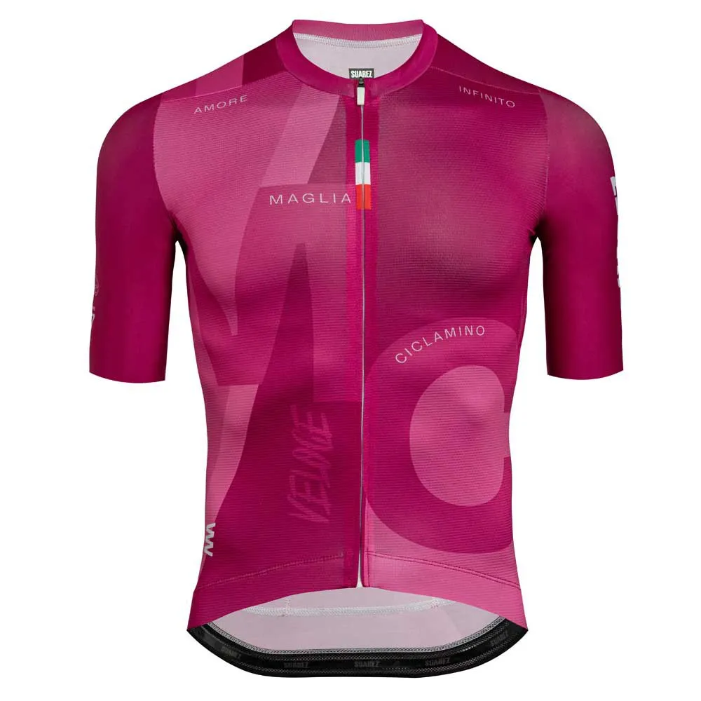 Suarez Giro D´italia 2024 Kurzarm-radtrikot Suarez Giro D´italia 2024 Kurzarm-radtrikot