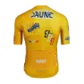 Suarez Jaune Tour De Fancia 2024 Kurzarm-radtrikot, Yellow
