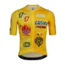 Suarez Jaune Tour De Fancia 2024 Kurzarm-radtrikot, Yellow