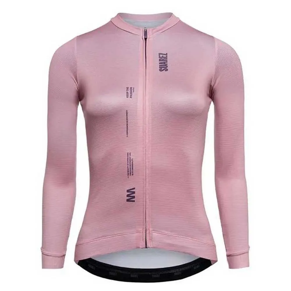 Suarez Lock 2.4 Langarm-trikot, Old rose, M