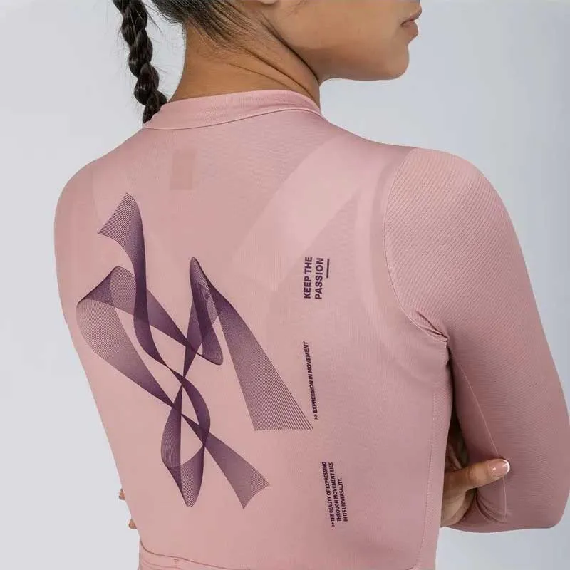 Suarez Lock 2.4 Langarm-trikot, Old rose, M