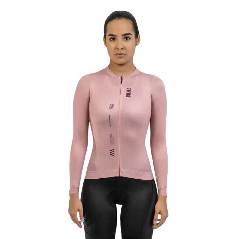 Suarez Lock 2.4 Langarm-trikot, Old rose, M