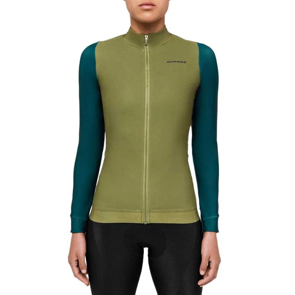 Suarez Performance Ascender 2.1 Langarm-trikot, Olive, M