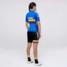 Suarez Performance Colombia Federation 2.0 2021 Kurzarm-radtrikot, Blue