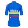 Suarez Performance Colombia Federation 2.0 2021 Kurzarm-radtrikot, Blue