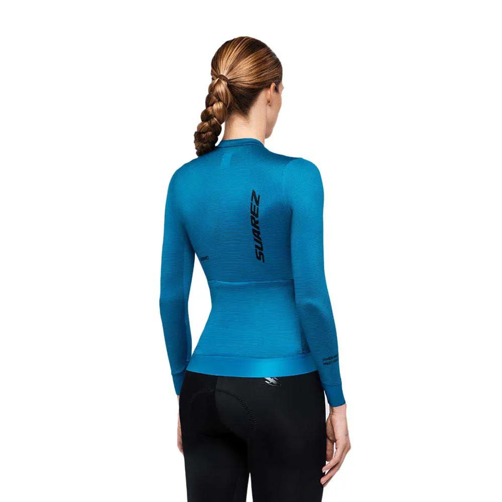 Suarez Performance Rapid Langarm-trikot, Steel blue, M Suarez Performance Rapid Langarm-trikot, Steel blue, M