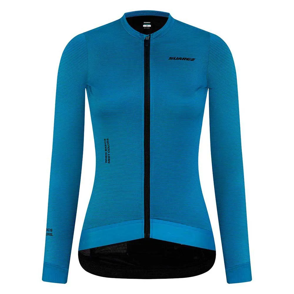Suarez Performance Rapid Langarm-trikot, Steel blue, M Suarez Performance Rapid Langarm-trikot, Steel blue, M
