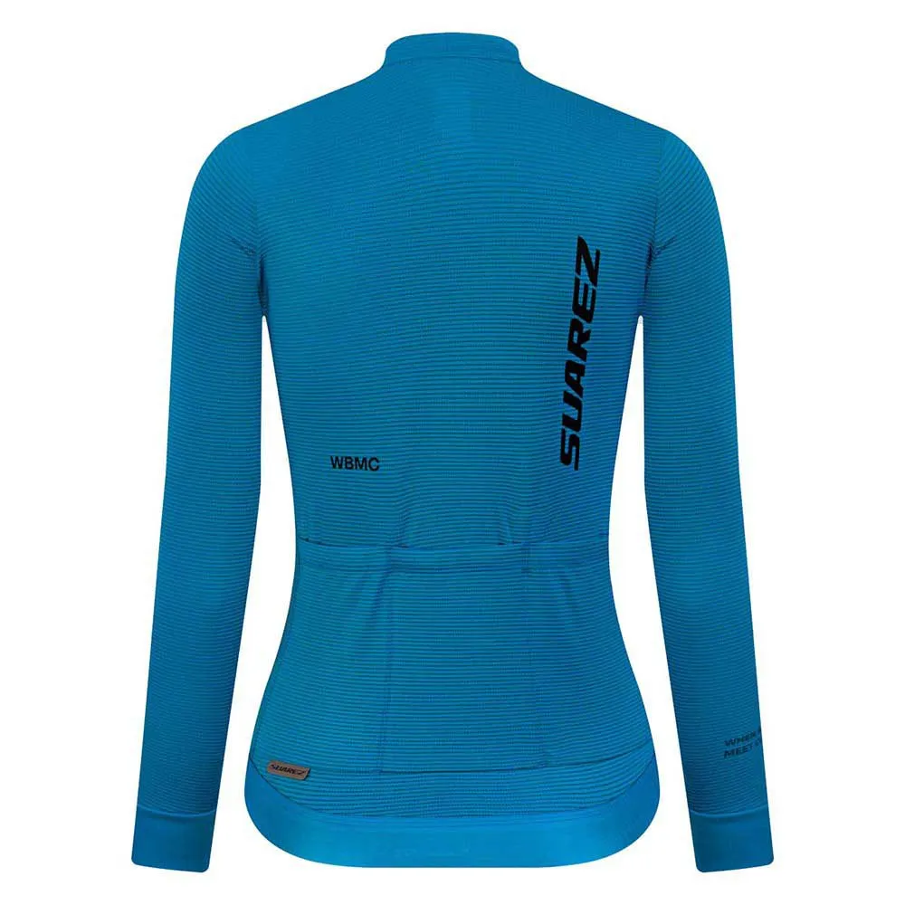 Suarez Performance Rapid Langarm-trikot, Steel blue, M Suarez Performance Rapid Langarm-trikot, Steel blue, M