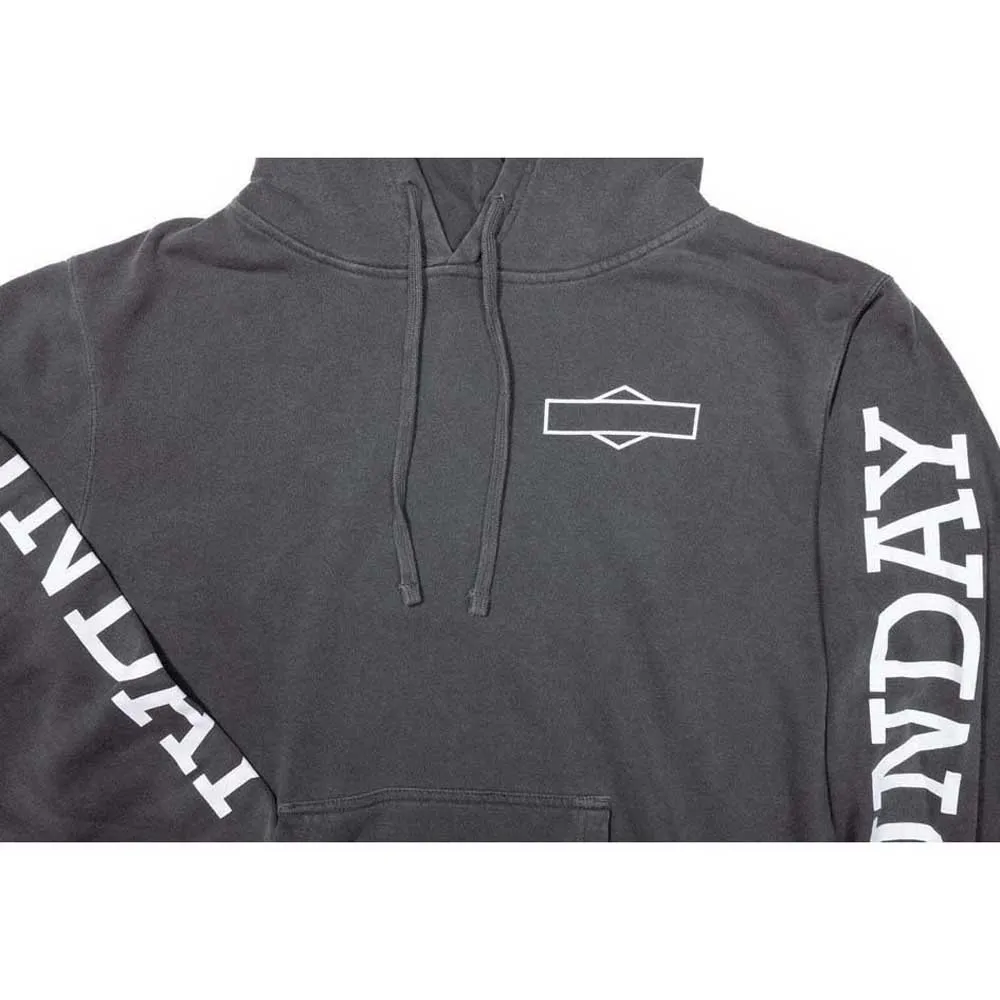 Sunday Box Pigment Kapuzenpullover, Black, L Sunday Box Pigment Kapuzenpullover, Black, L