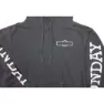 Sunday Box Pigment Kapuzenpullover, Black, L