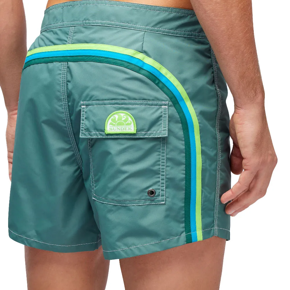Sundek Iconic Taffeta Badeshorts Sundek Iconic Taffeta Badeshorts