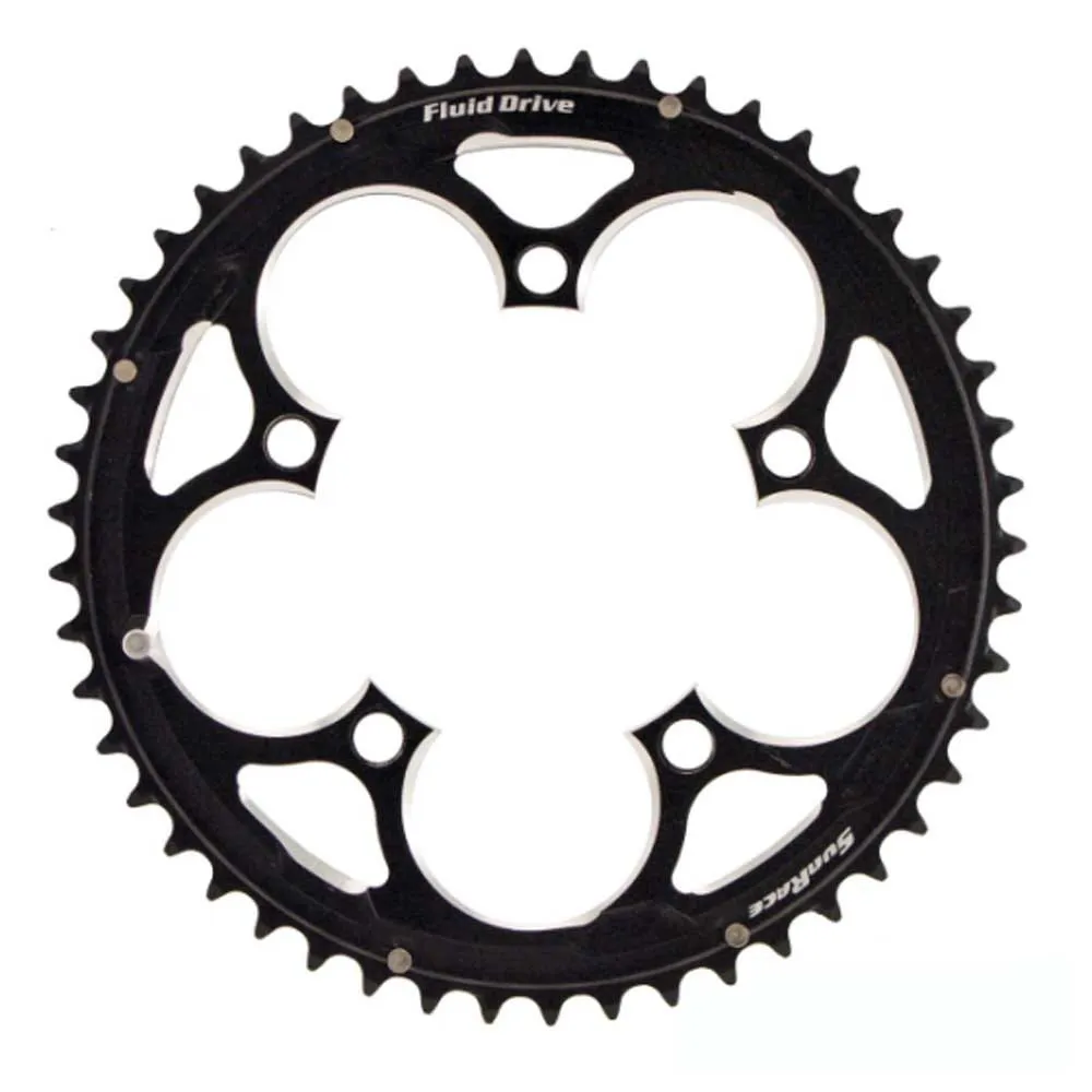 SunRace 7075 5b 110 Bcd Kettenblatt, Black, 50t
